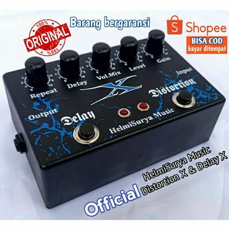 Terbaru Efek gitar X distorsi delay double