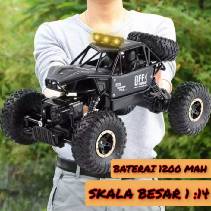 Mobil Remot Control Rc Rock Crawler 4 Wd Scale 1:14 Remot Kontrol