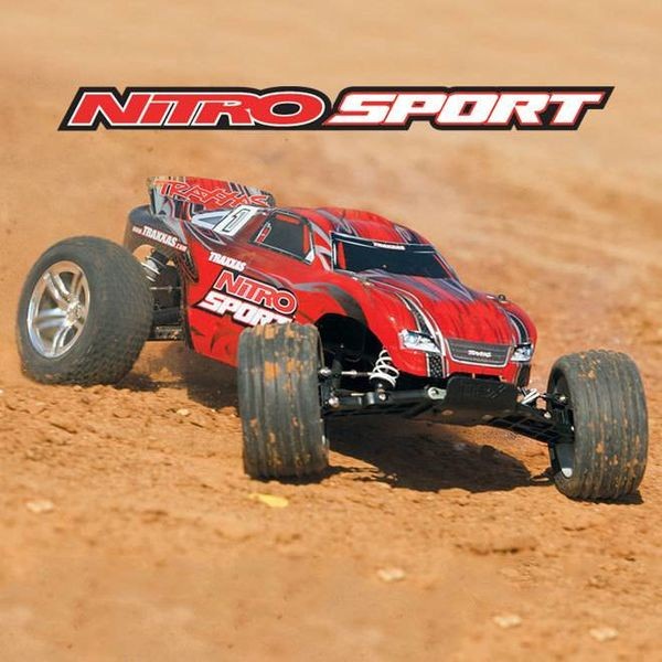 Rc Truck Monser Nitro Rc Traxxas Nitro Sport 1/10 Nitro Sport