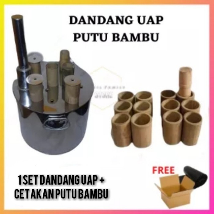 Terlaris Dandang Uap Putu Bambu Dan Cetakan Putu Bambu
