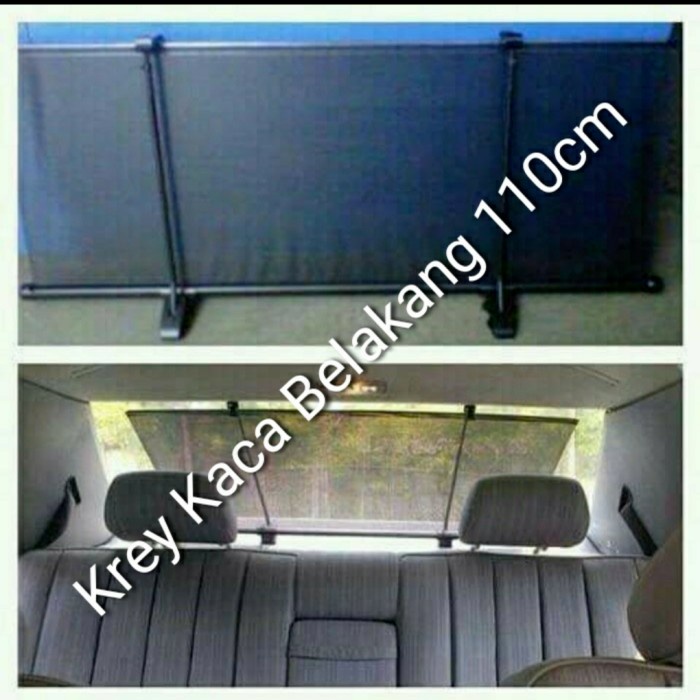 Terlaris Krey Roll Tirai Kaca Belakang Mobil Sedan
