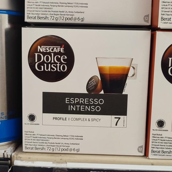 

Produk Unggulan] NESCAFE DOLCE GUSTO ESPRESSO INTENSO 12 pod kopi nescafe