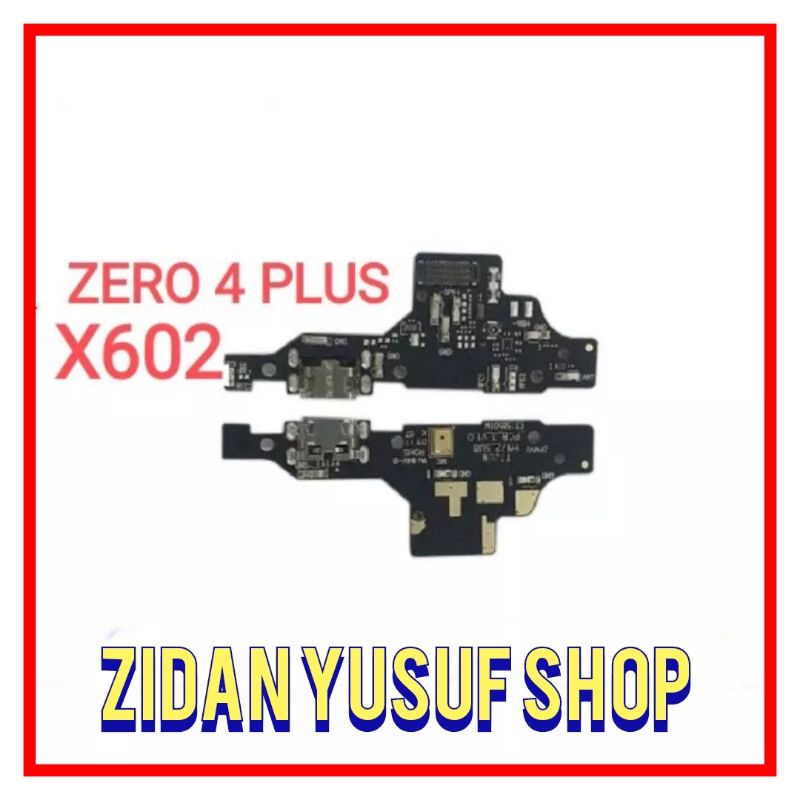 BOARD PAPAN KONEKTOR CONEKTOR CHARGER INFINIX ZERO 4 PLUS / X602 PLUG IN MIC