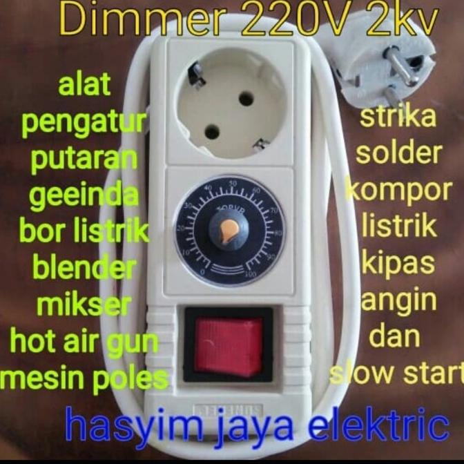 """] stop kontak dimmer