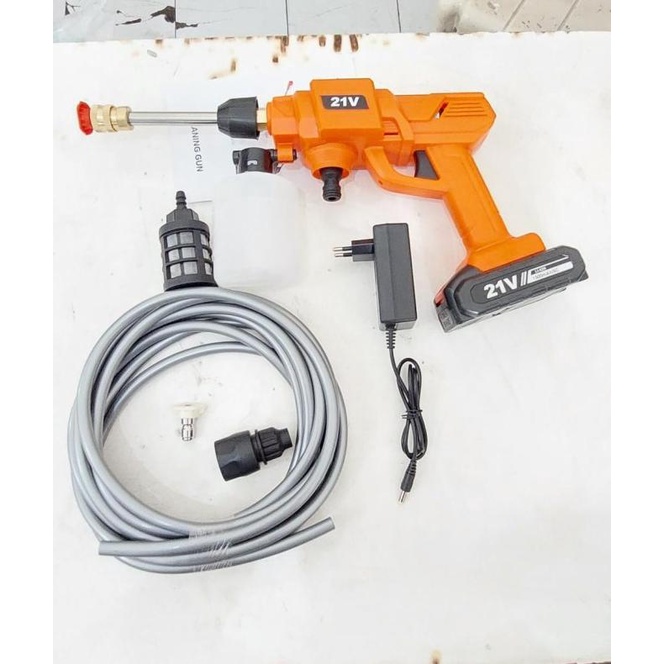 Xenon Jet Cleaner Cordless 21V Jet Cleaner Baterai