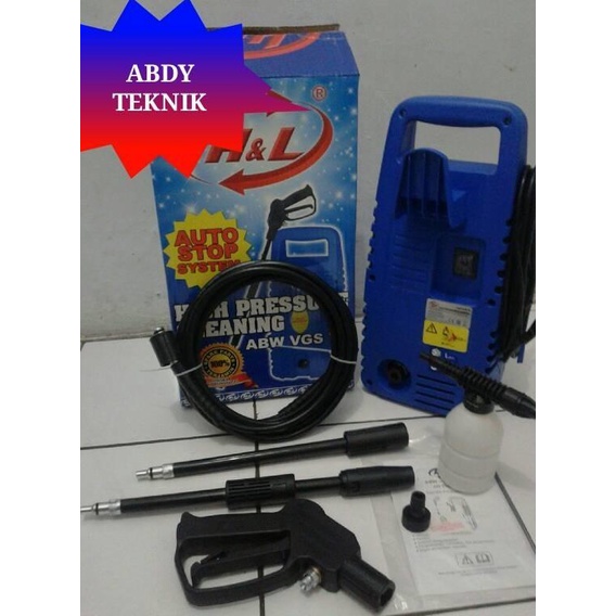 Alat Mesin Steam Cuci Motor &Amp;Amp; Mobil Jet Cleaner Abw Vgs 70