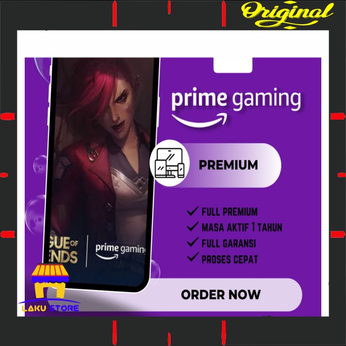 Odading / New Laris Amazon Prime Gaming Premium Garansi Full