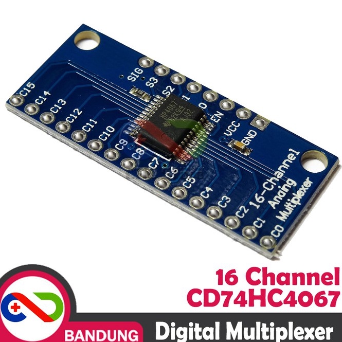 [KODE PRODUK JJRO99545] CD74HC4067 16 CHANNEL ANALOG DIGITAL MULTIPLEXER 74HC4067 4067