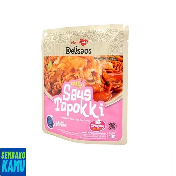 

Mamasuka Sauce Toppoki Creamy 100 gr