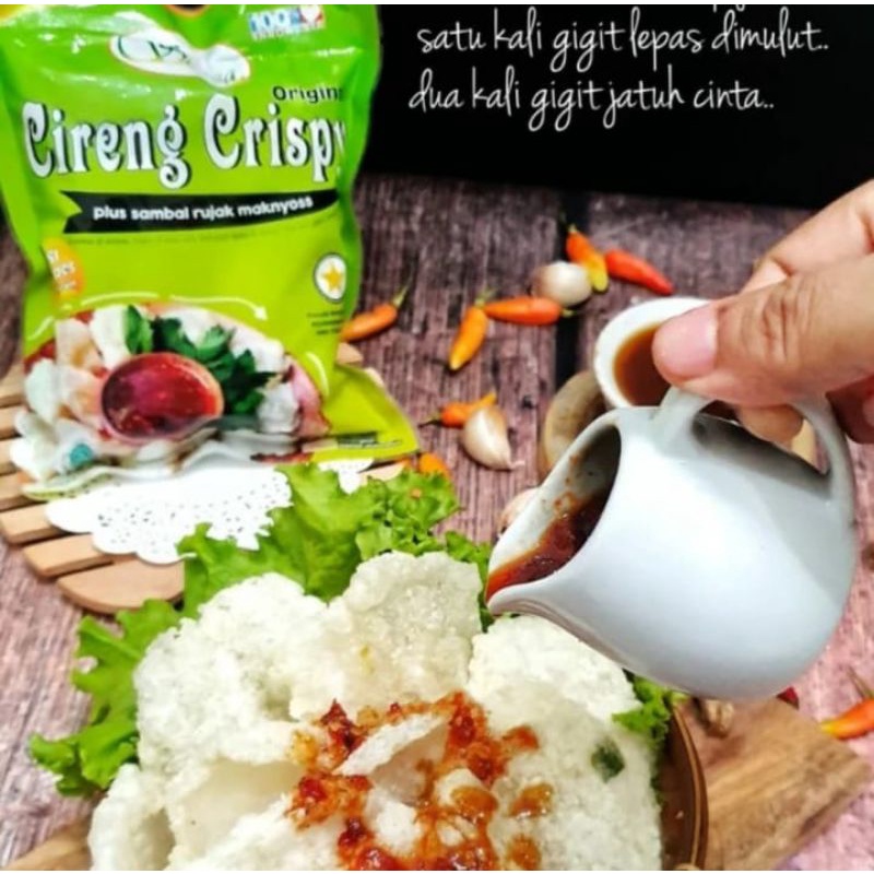 

Rujak Cireng Crispy Shaza Original Plus Sambal Rujak Cireng