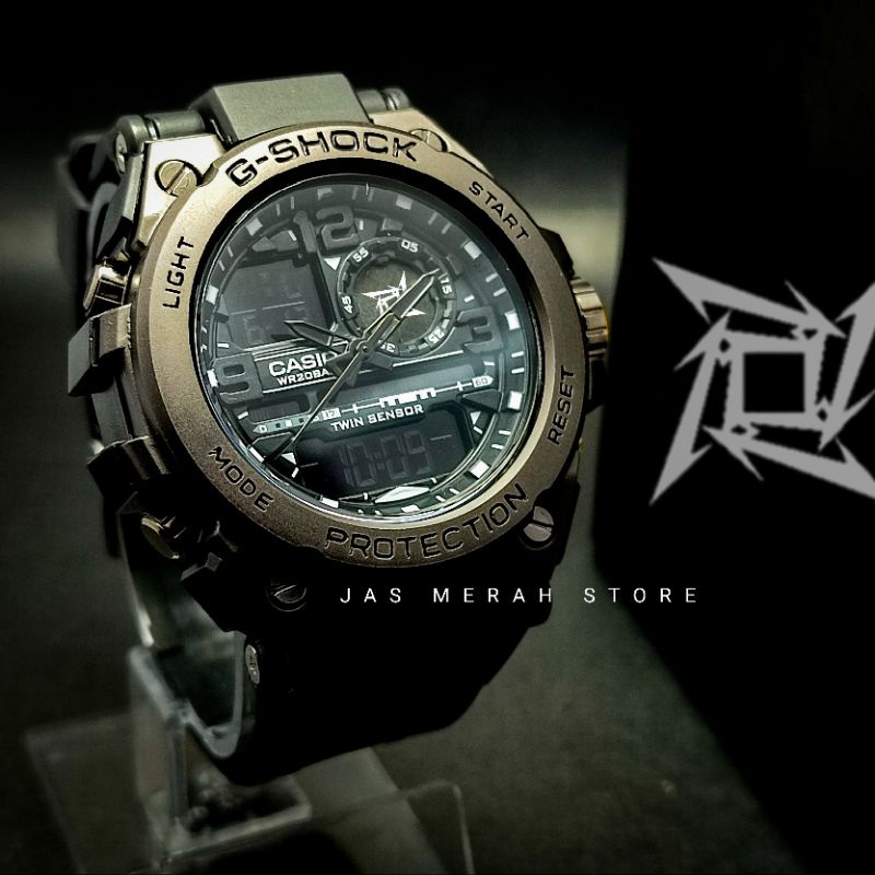 JAM TANGAN METALLICA X G SHOCK GST ANALOG DIGITAL