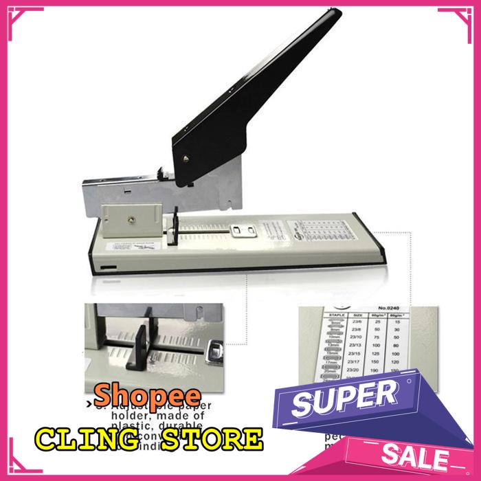 

HEMAT PENJILIDAN KERTAS STAPLER ADJUSTABLE LOGAM TUGAS BERAT 100 LEMBAR