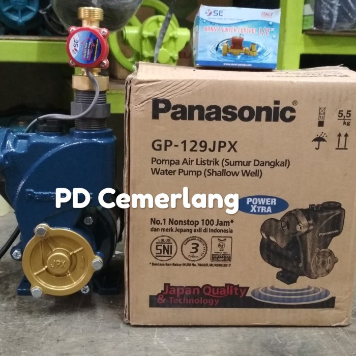 pompa pendorong air toren panasonic booster pump