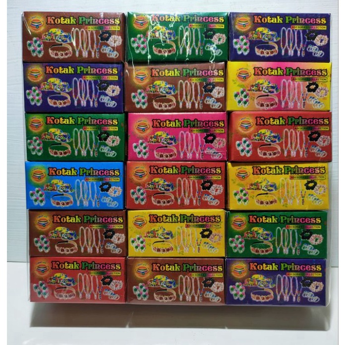 

B6WH8 Kotak kado Princess Hadiah isi 36 Pcs Grosir Terbaru ^_