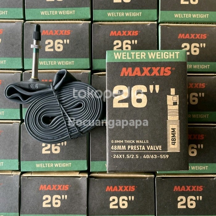 Terlaris Ban Dalam Sepeda Mtb Maxxis 26 X 1.50/2.50 Presta Fv 48Mm
