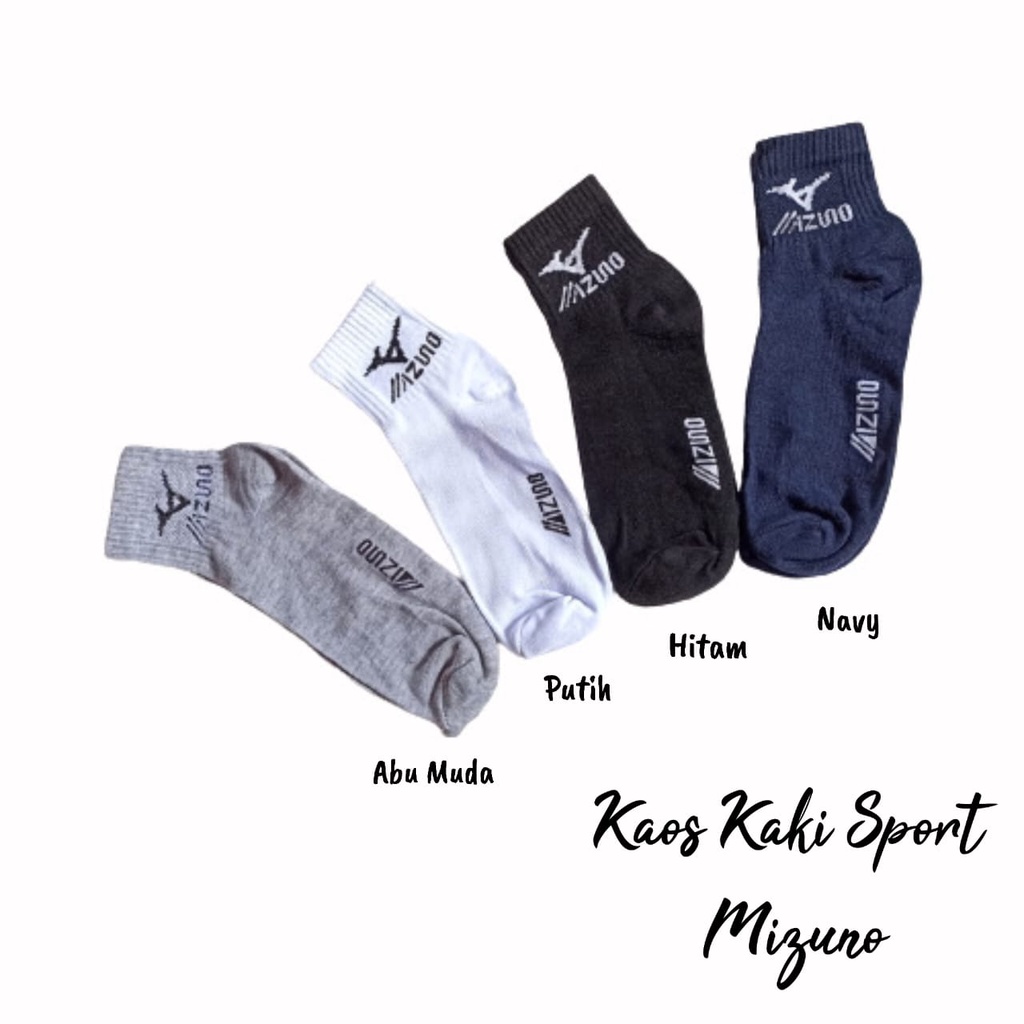 Kaos Kaki Sport Unisex olahraga Premium Mizuno