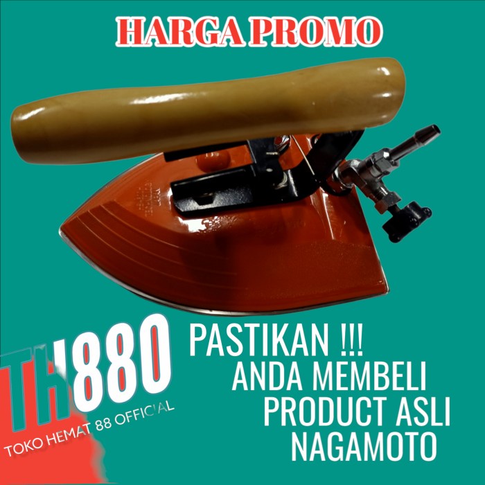 Kepala Setrika Uap Nagamoto Untuk Boiler Setrika Uap Laundry Garmen