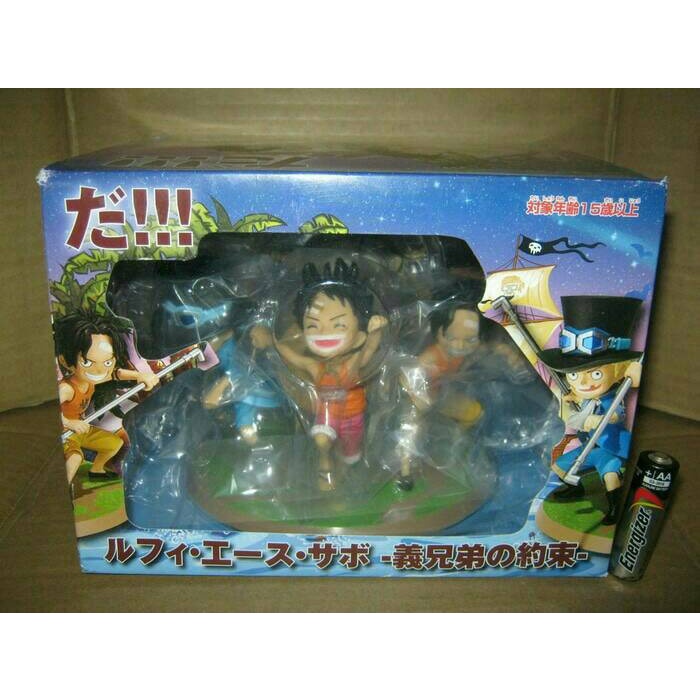 DISKON SPESIAL FIGURE ONE PIECE FIGUARTS ZERO FZO ACE LUFFY SABO ASL BROTHERHOOD PVC TERMURAH