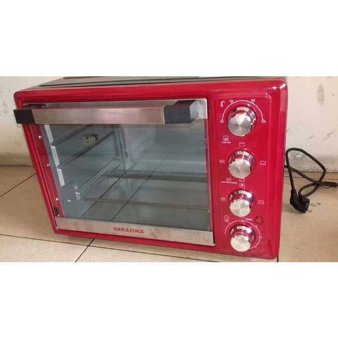 Hakasima Oven Listrik 32 Liter Red Store_Sumini