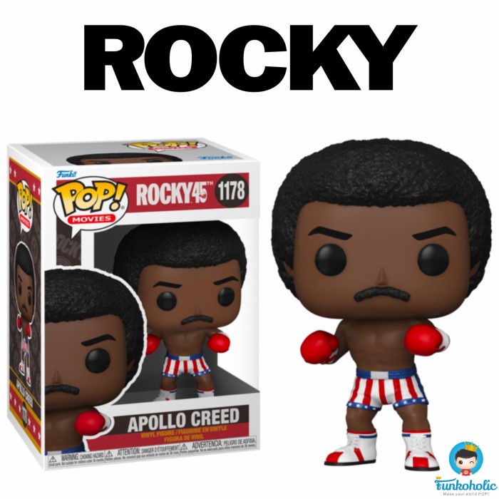 Funko Pop Movies Rocky 45Th Anniversary - Apollo Creed #117