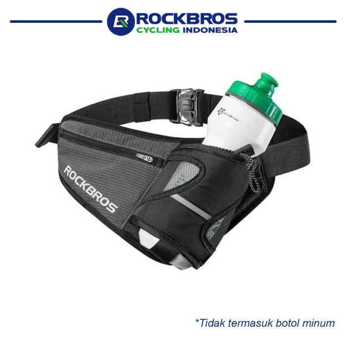 ROCKBROS D36 Tas Pinggang Sepeda Lari Sport Waist Bag Water Bottle Bag