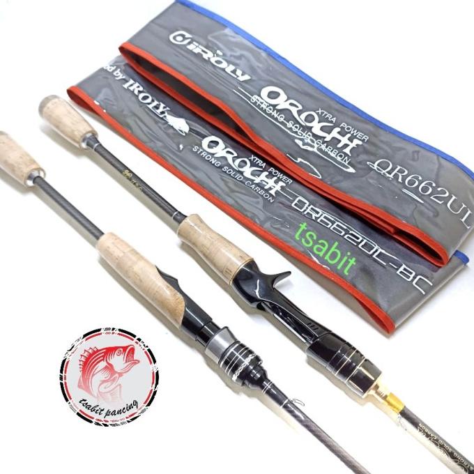 Joran iroly orochi 662 & 702 ul spinning dan baitcasting