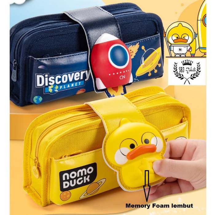 

TEMPAT PENSIL KOTAK PENSIL MODEL SMIGGLE LOOKALIKE NOMO AND FRIENDS