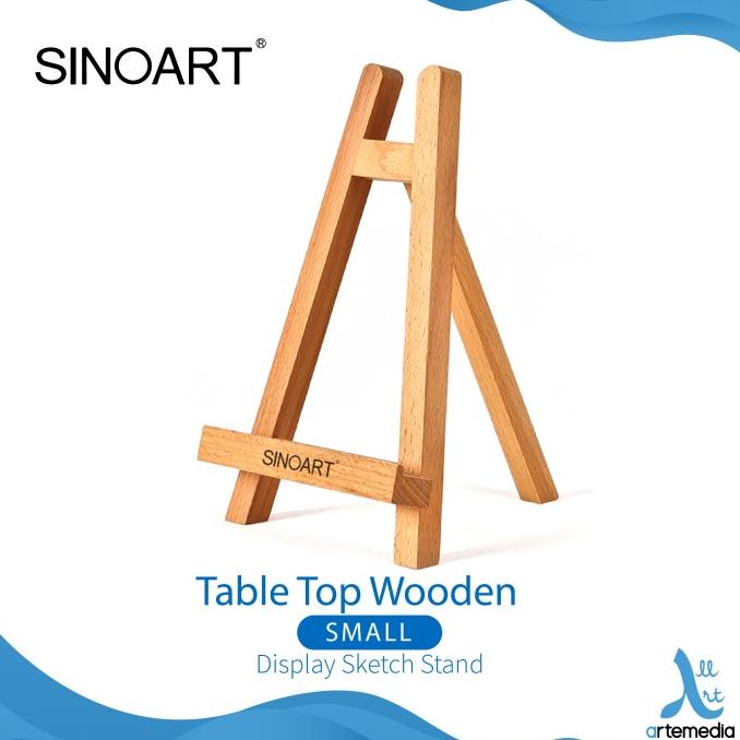 

Easel Lukis Sinoart Small Table Top Wooden Display Sketch Stand Viral