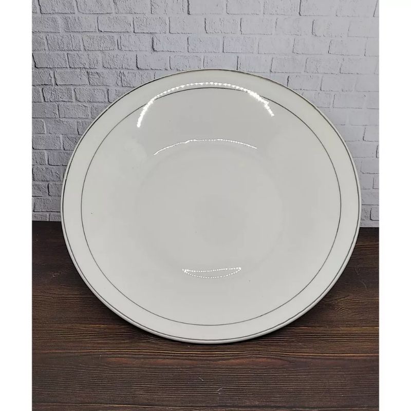 PIRING MAKAN HOTEL POLOS 6 PCS PIRING KERAMIK PIRING BELING