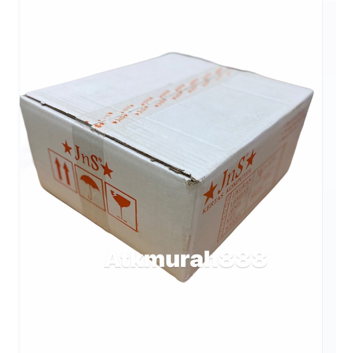 

Kertas Komputer JnS Ukuran Wartel / Double Pinhole 1ply HVS gon04