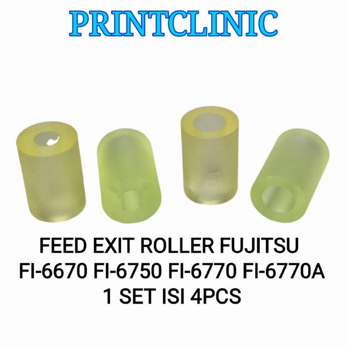 FEED EXIT ROLLER FUJITSU SCANNER FI-6670 FI-6750 FI-6770 FI-6770A