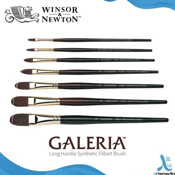 

Kuas Lukis Winsor & Newton Galeria Filbert Synthetic Brush Long Handle