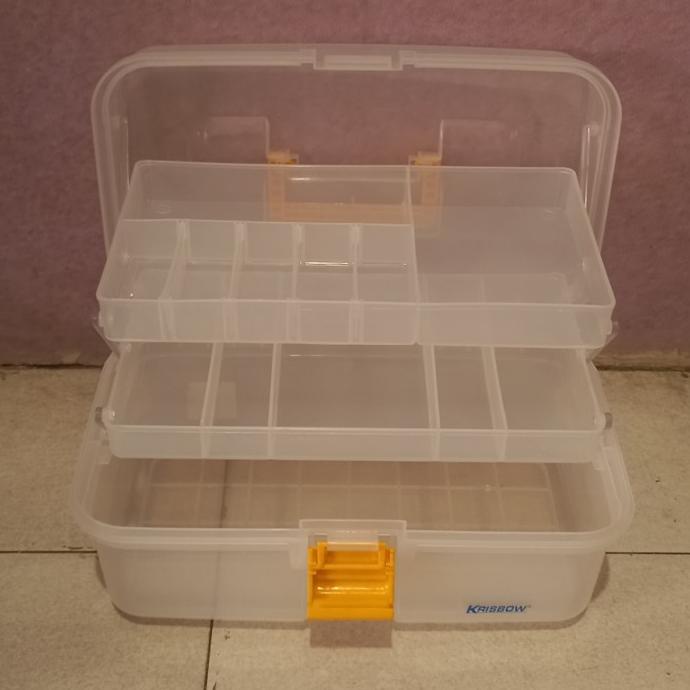 Krisbow Tool Box Bertingkat / Tool Box Plastick Viral