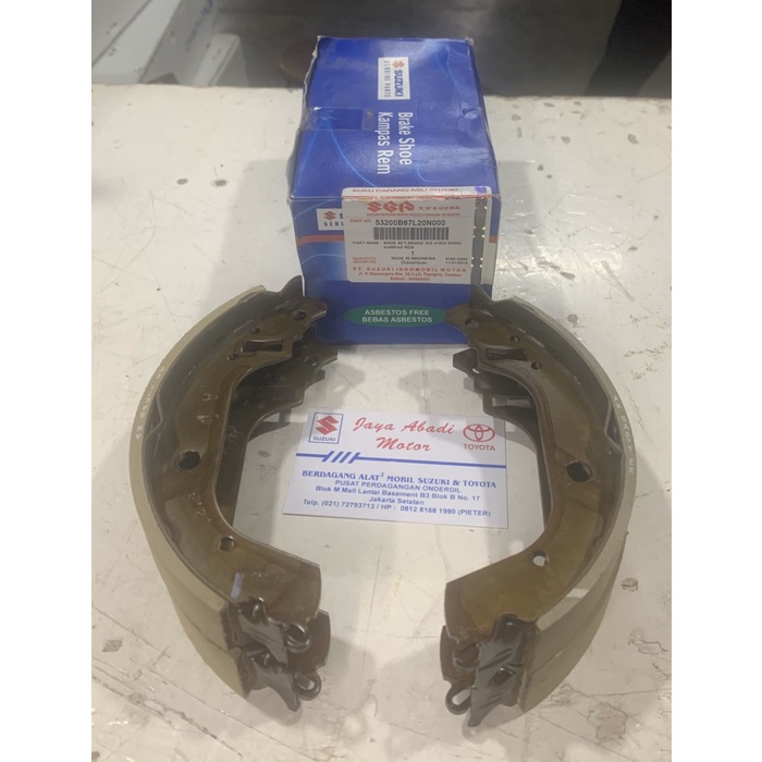 Kampas rem belakang wagon r original SGP