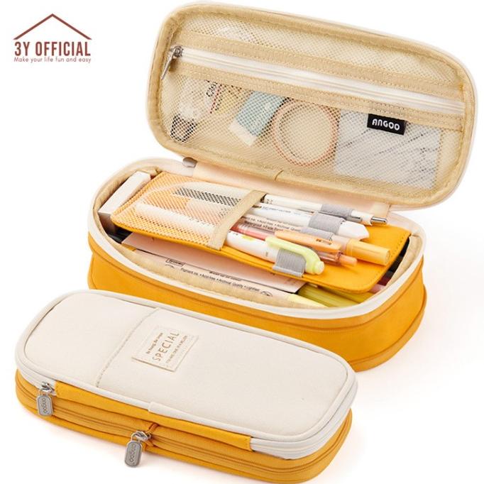 

3Y Angoo Collapsible Pencil Case Kotak Pensil Aesthetic