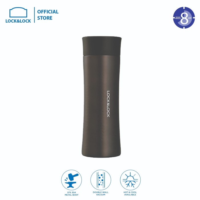 TERMURAH Lock&Lock Vacuum Bottle Diamond Tumbler 300ml (LHC4116B)