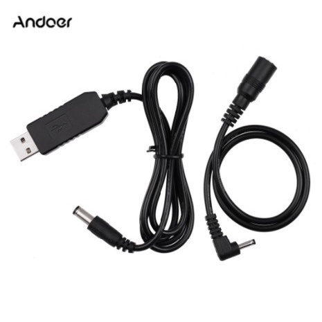 HOT SALE ORIGINAL ANDOER TO CANON DC COUPLER DUMMY BATTERY LP-E10 LP E10 TERMURAH