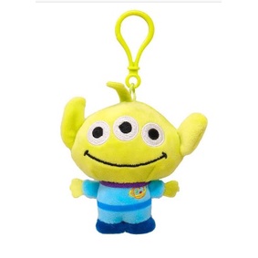 Denpasar COD BALI MINISO Toy Story Collection Hanging Plush Toy Keychain Gantungan Kunci Lotso Alien
