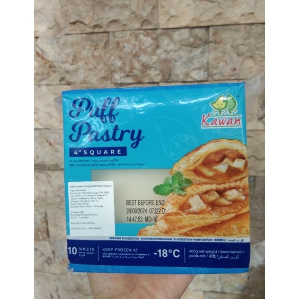 

Ready.. Puff Pastry Kawanku 400gr 46