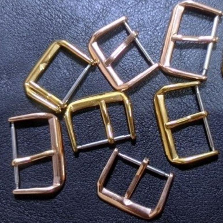 Terlaris Buckle Strap Jam Tangan Gold Buckle Gesper Jam Tangan Warna Gold