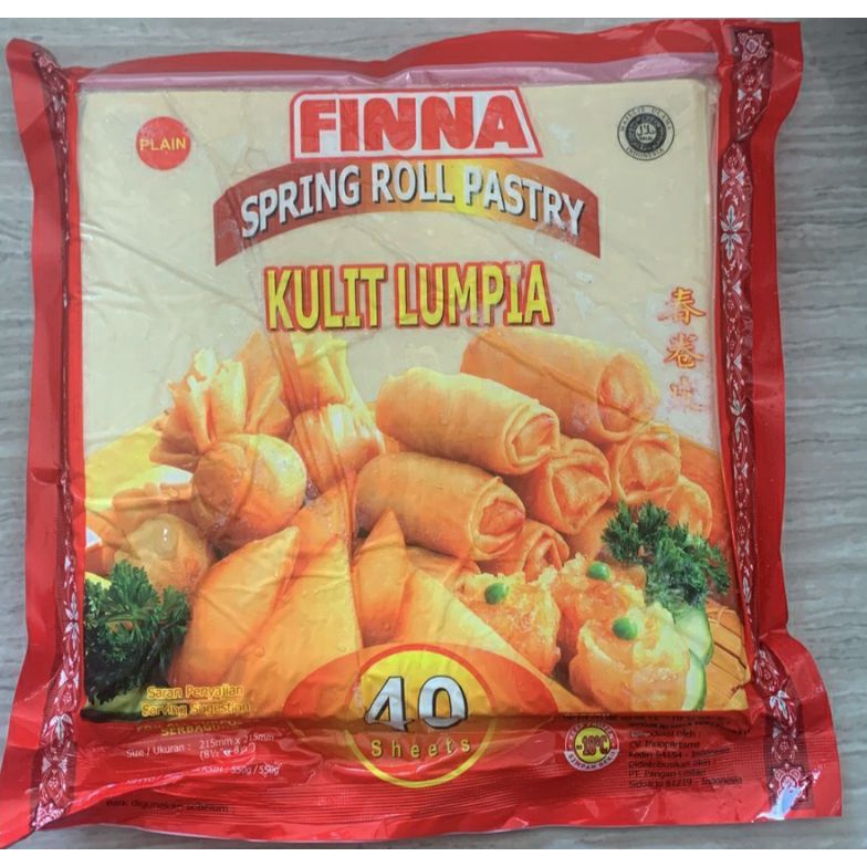 

Hot Sale.. FINNA Kulit Lumpia 550gr isi 40 Z0P