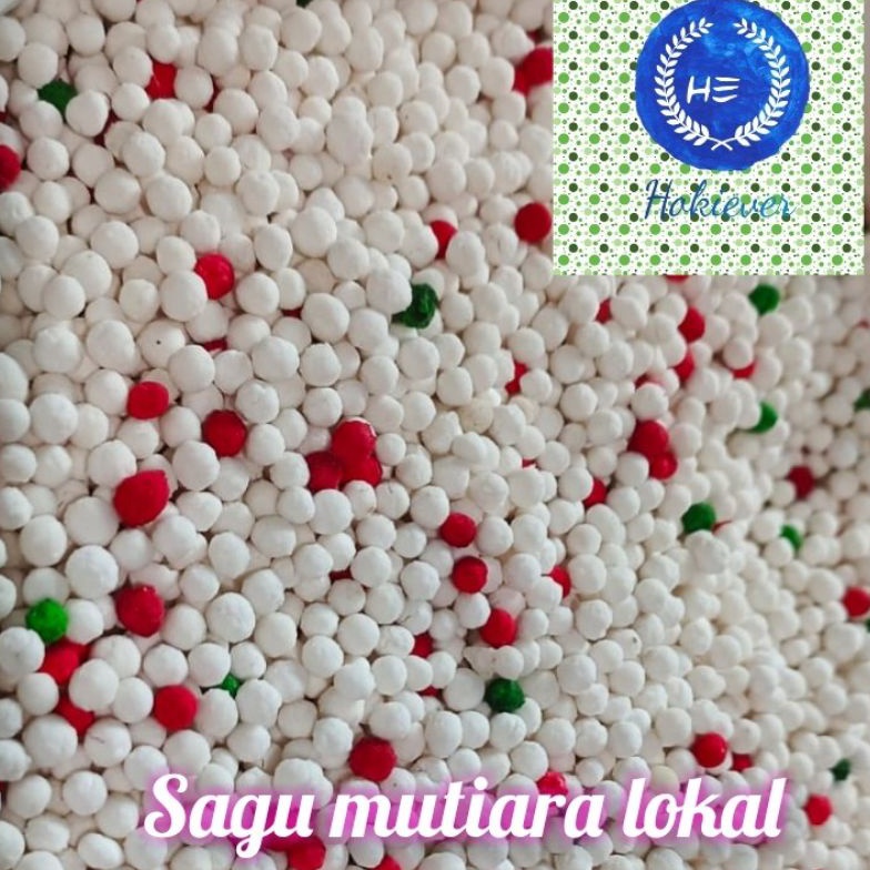 

Terbatas sagu mutiara LOKAL MERAH PUTIH 1KG VS8