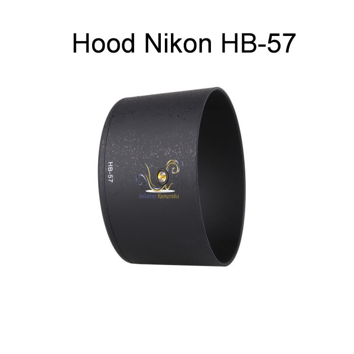 FLASH SALE!!! LENS HOOD HB-57 FOR AF-S DX NIKKOR 55-300MM F/4.5-5.6G ED VR. TERLARIS