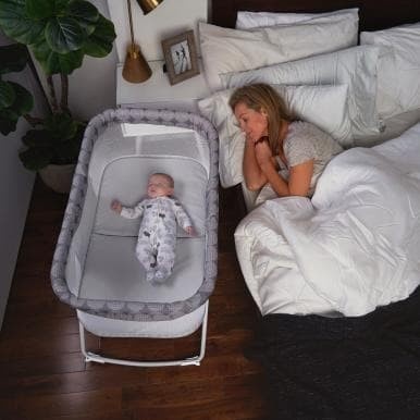 Terlaris Ingenuity Foldaway Rocking Bassinet Classic Crosby / Baby Box Bayi