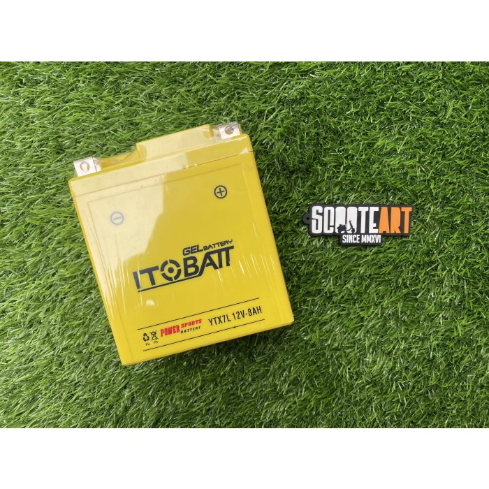 Battery Accu Itobatt Vespa Matic Sprint Primavera S LX GT 12Volt 8AH