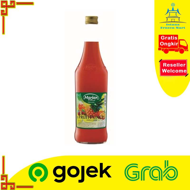 

MARJAN Sirup Fruit Punch Squash 450 ML (FREE BUBBLE WRAP)