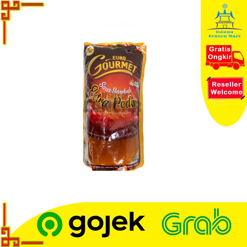 

Chili Sauce Saus Sambal Extra Pedas 1 KG - EURO GOURMET