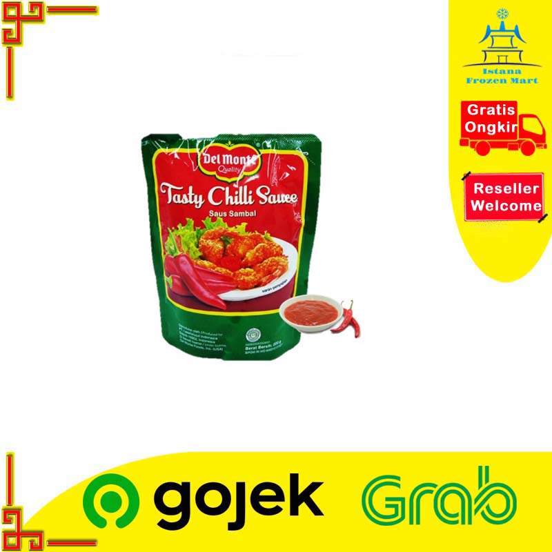 

Saus Sambal Tasty Chilli Sauce 200gr - DELMONTE