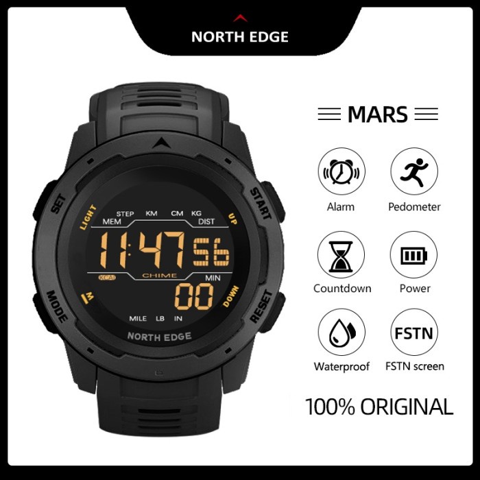Terlaris North Edge Mars Northedge Mars Jam Tangan Smartwatch Outdoor