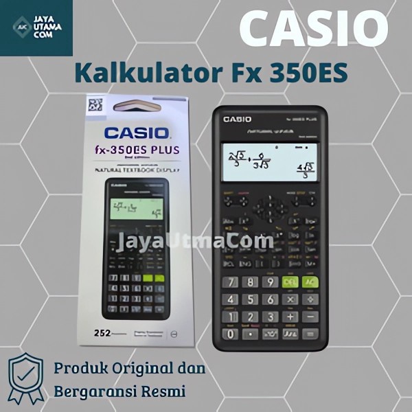 

Terlaris Kalkulator Casio Fx 350 Es Plus